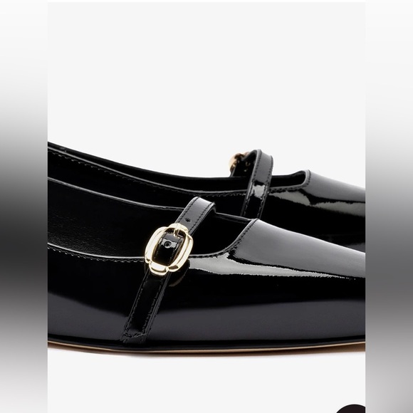 Larroude Ines Flat in Black Patent (Size 8) - Picture 4 of 11